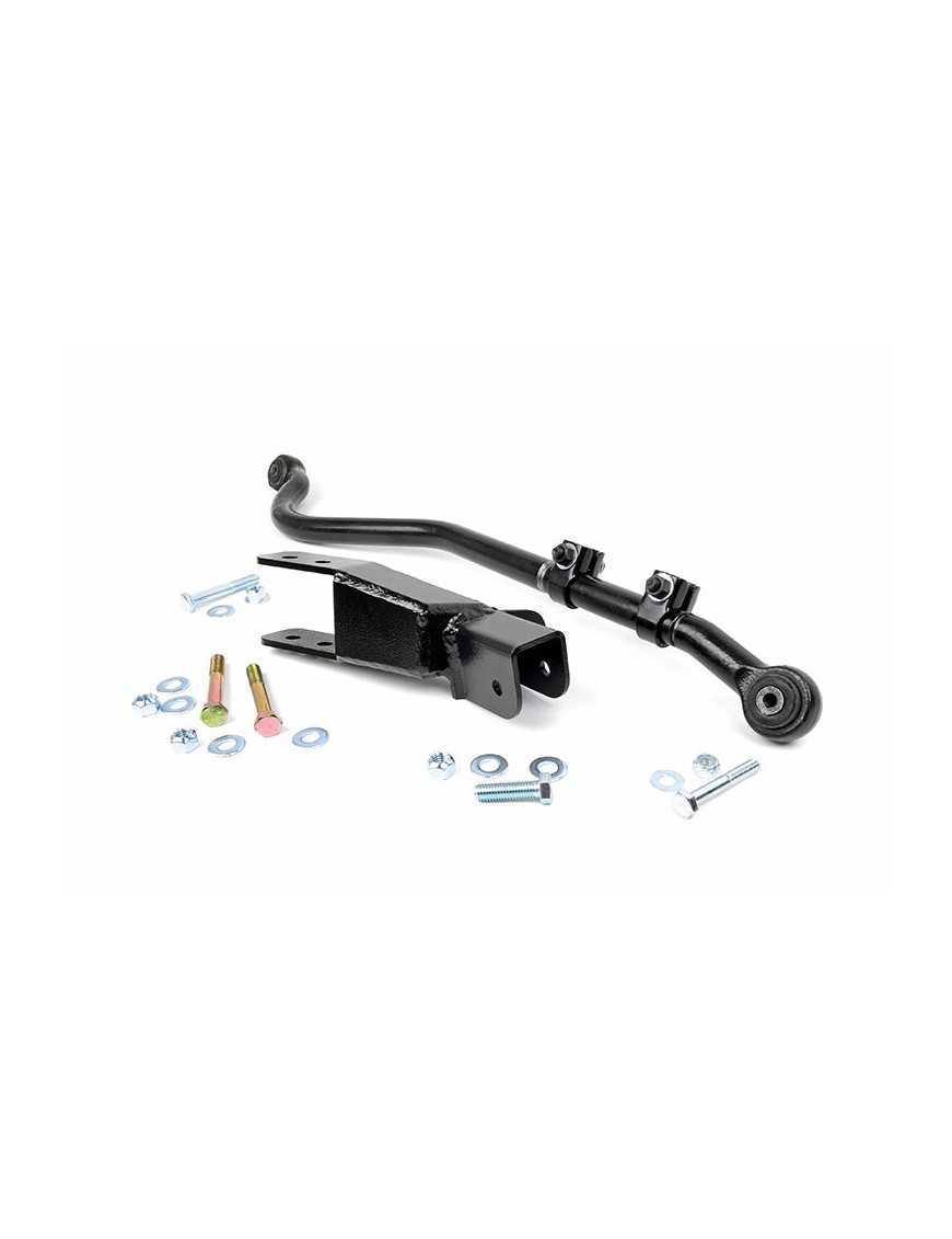 Front Adjustable Panhard Bar Bracket Rough Country Lift 4 - 6'' - Jeep Wrangler TJ