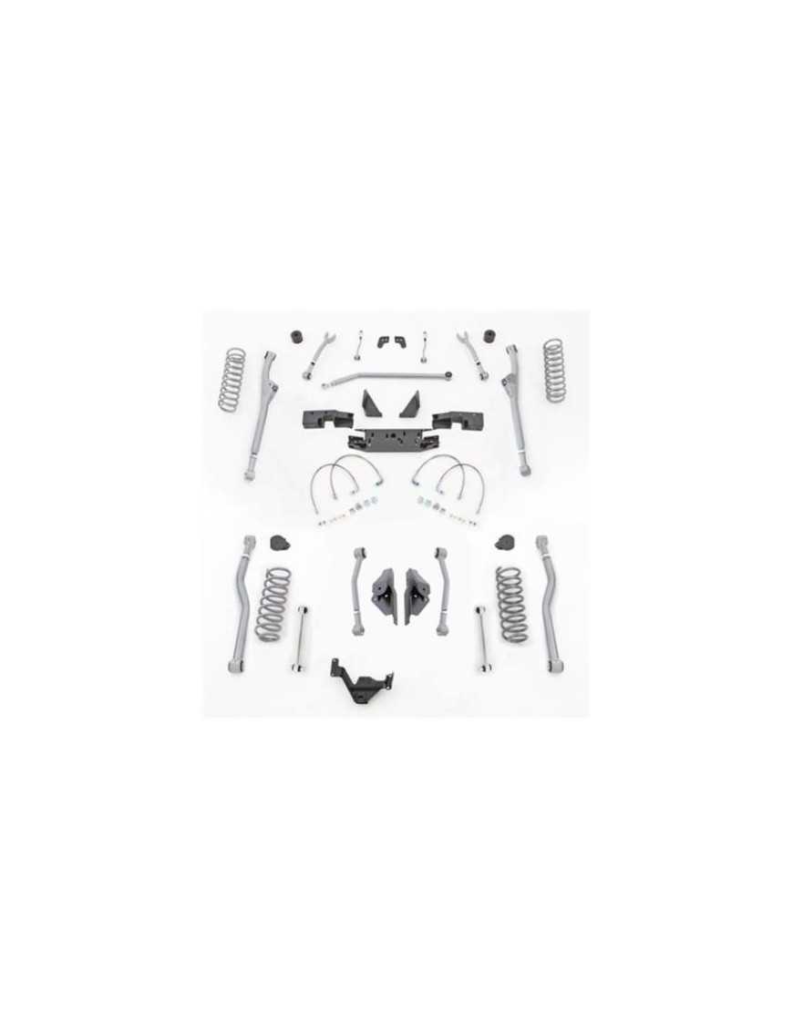3.5" Extreme Duty Long Arm Lift Kit Front Radius / 4 Link Rear RUBICON EXPRESS - Jeep Wrangler JK 4-door