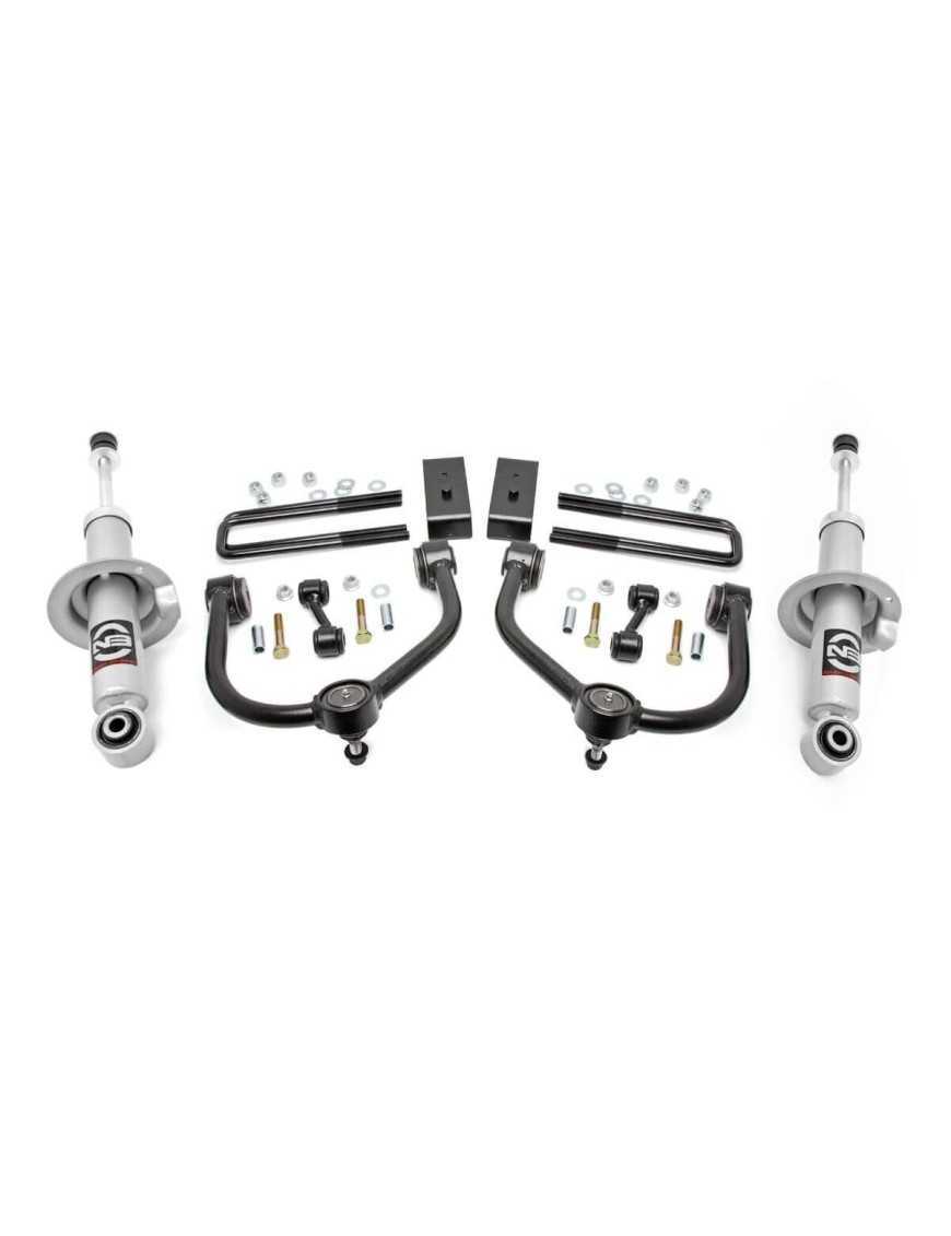 3" Rough Country Lift Kit Suspension - Nissan Titan 04-18