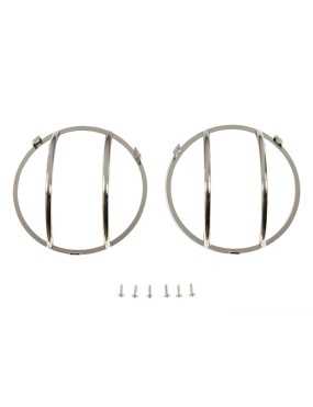 Headlight Covers Steel...
