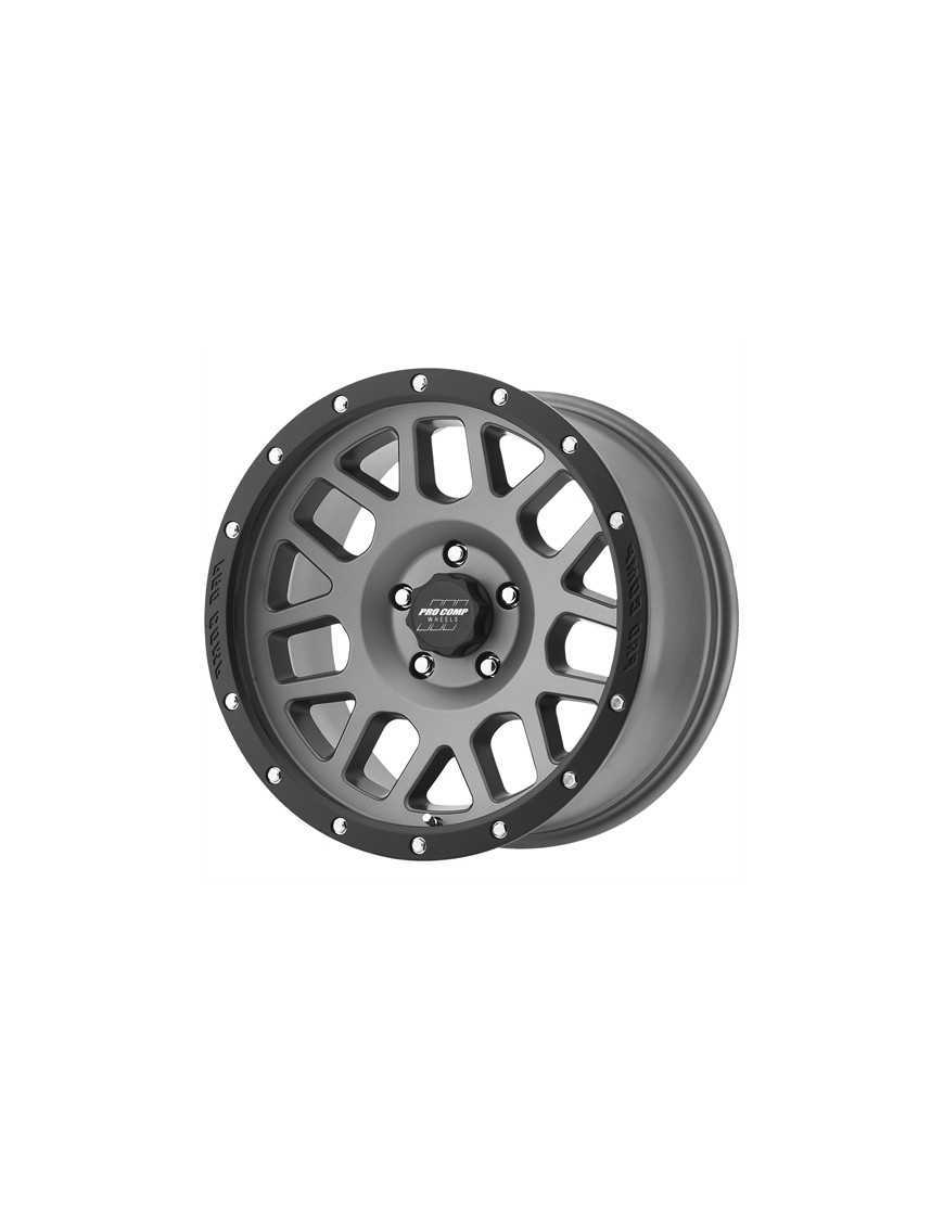 Felga Aluminiowa 9x17" 5x127 ET -6 ProComp Model 2640 Gray & Black - Jeep Grand Cherokee WJ WG