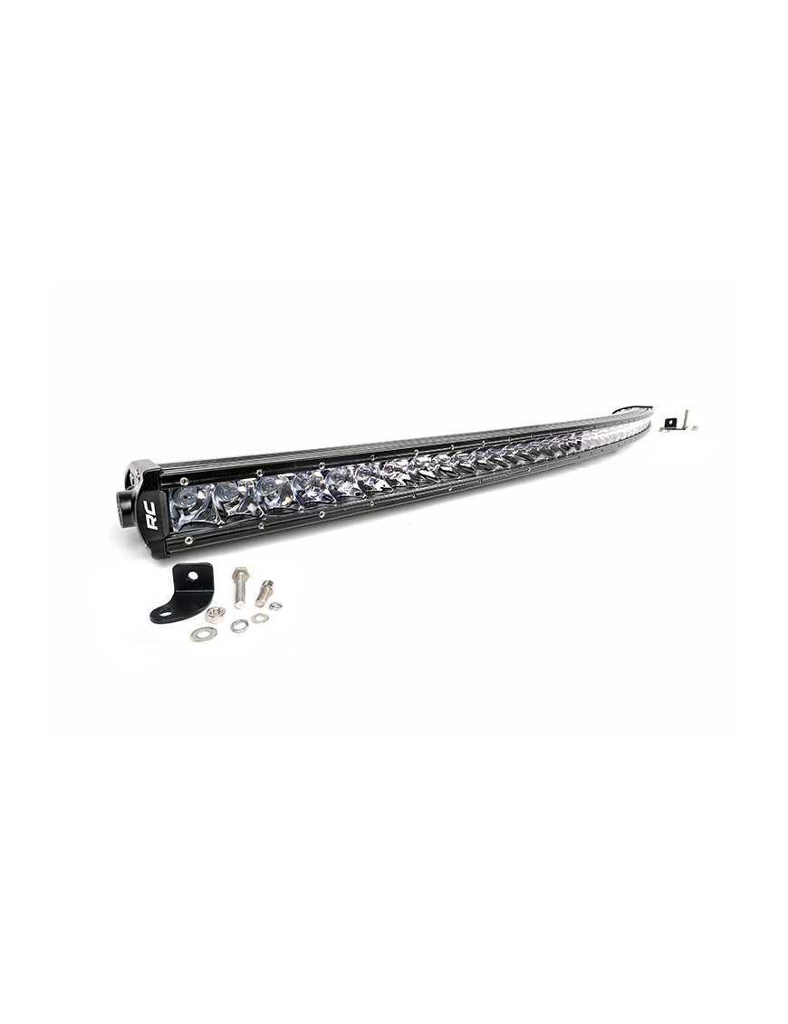 LED CREE 127cm Single Row Curved Light Bar - Rough Country
