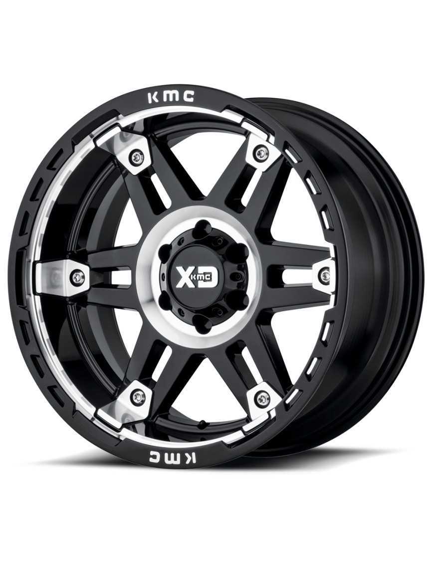 Felga Aluminiowa 9x17" 5x127 ET -12 XD 840 Spy II Black/Machined - Jeep Wrangler JK Felga Aluminiowa 9x17" 5x127 ET -12 XD 840 Spy II Black/Machined - Jeep Wrangler JK