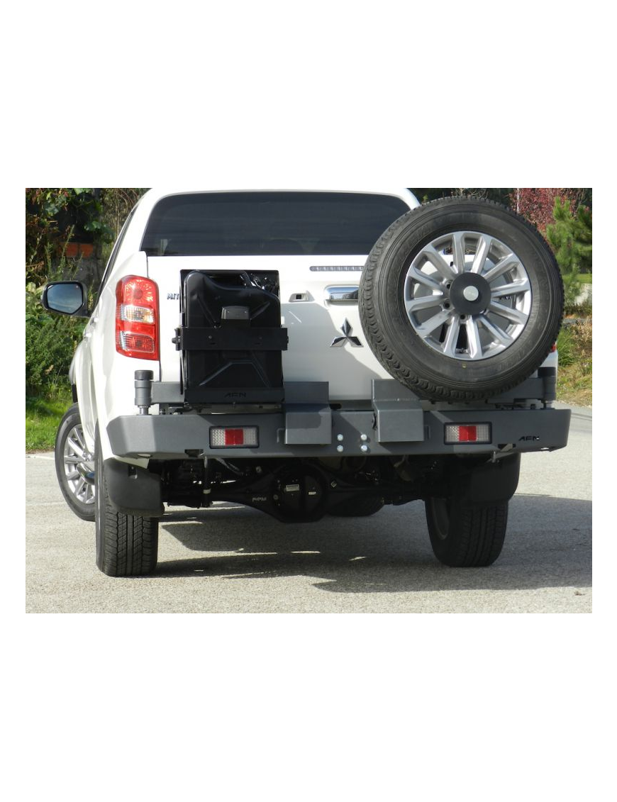 Rear Bumper with Spare Wheel and Jerry Can Mounting AFN - Mitsubishi L200 15-19