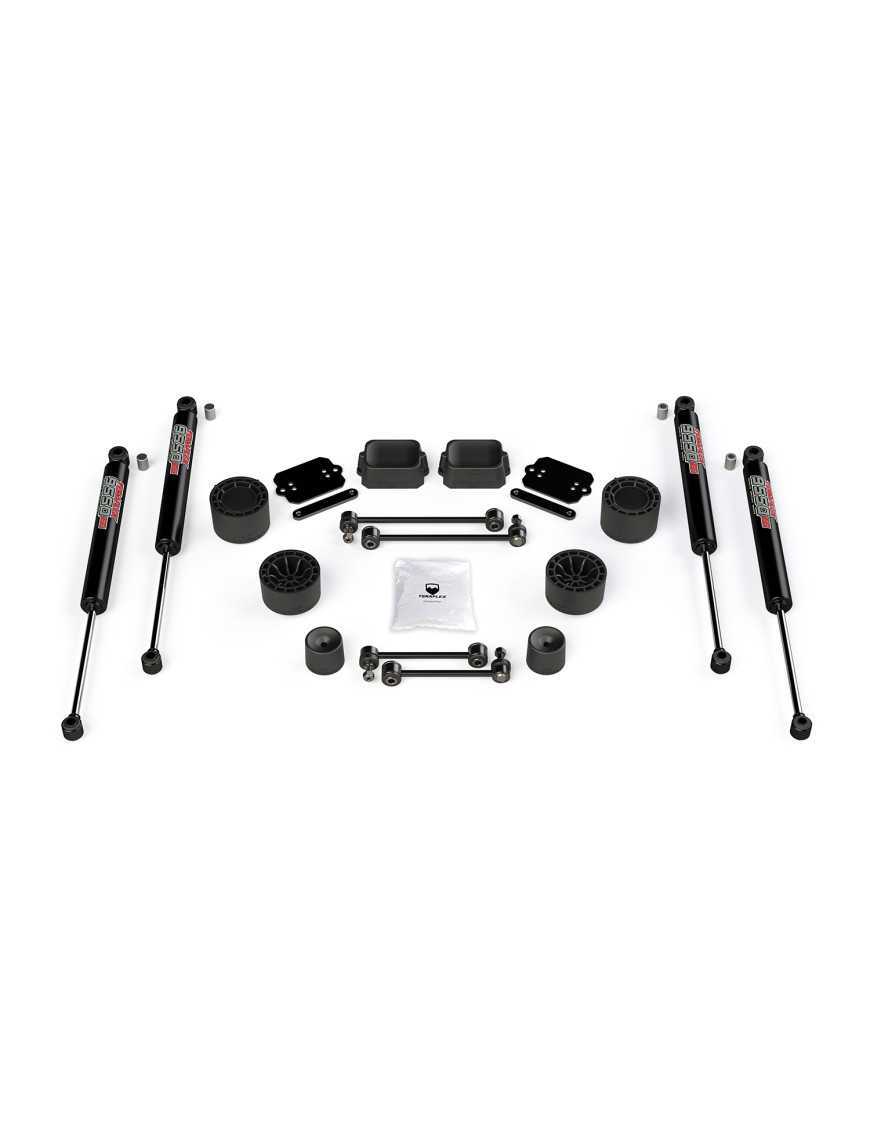 Suspension Lift 2.5" with VSS 9550 Teraflex Shocks - Jeep Wrangler JL Rubicon 4 Door