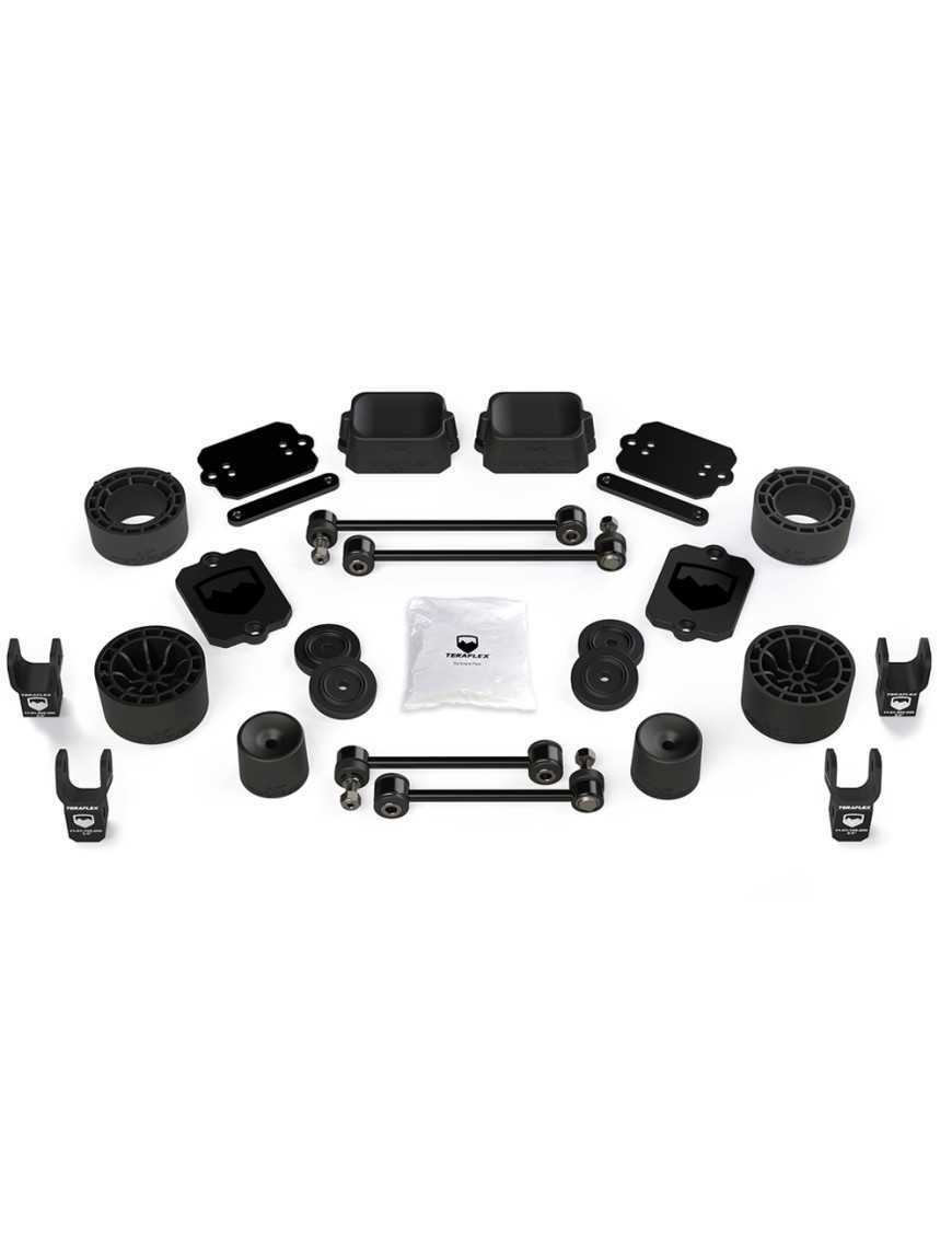 Suspension Lift Kit 2.5" with TeraFlex Shock Extensions - Jeep Wrangler JL Sport/Sahara 2 Door