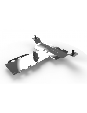 OSŁONA SKRZYNI BIEGÓW I REDUKTORA OFFROAD TOYOTA FJ CRUISER 2006- ALUMINIOWA