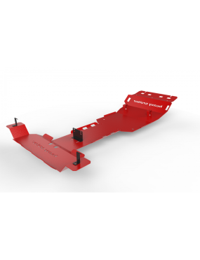 KOMPLET OSŁON UKŁADU NAPĘDOWEGO OFFROAD TOYOTA FJ CRUISER 2006- CZERWONY