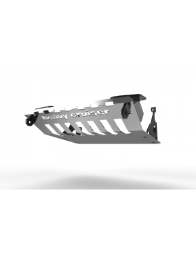 OSŁONA CZOŁOWA Z UCHWYTAMI DO SZARPANIA JEEP GRAND COMMANDER XK XH 2005-2010 ALUMINIOWA