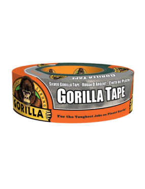 SZARA TAŚMA GORILLA TKANINOWA NAPRAWCZA 32M 48MM MOCNA