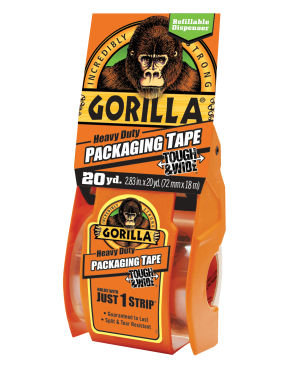 TAŚMA PAKOWA GORILLA DO PAKOWANIA 18M + ZAKLEJARKA