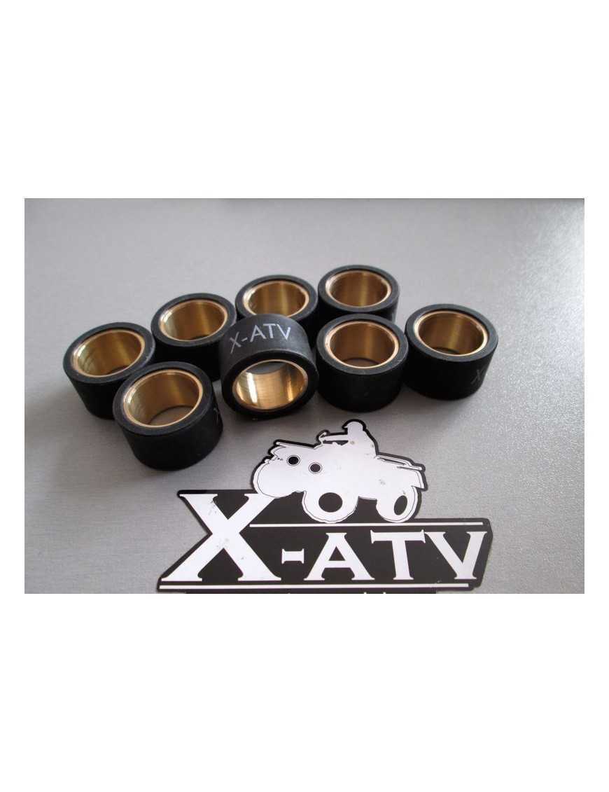 Roller variator set 8pcs Suzuki Kingquad 450 700 750 21650-31G00 Cfmoto 500 800 X5 0180-051100-0003 Roller variator set 8pcs Suzuki Kingquad 450 700 750 21650-31G00 Cfmoto 500 800 X5 0180-051100-0003
