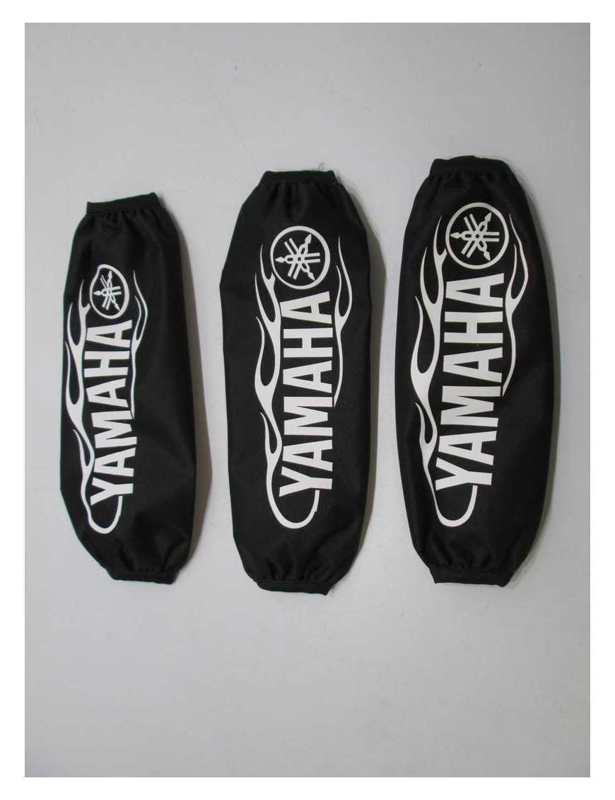 Shock Covers Yamaha Raptor Black Shock Covers Yamaha Raptor Black