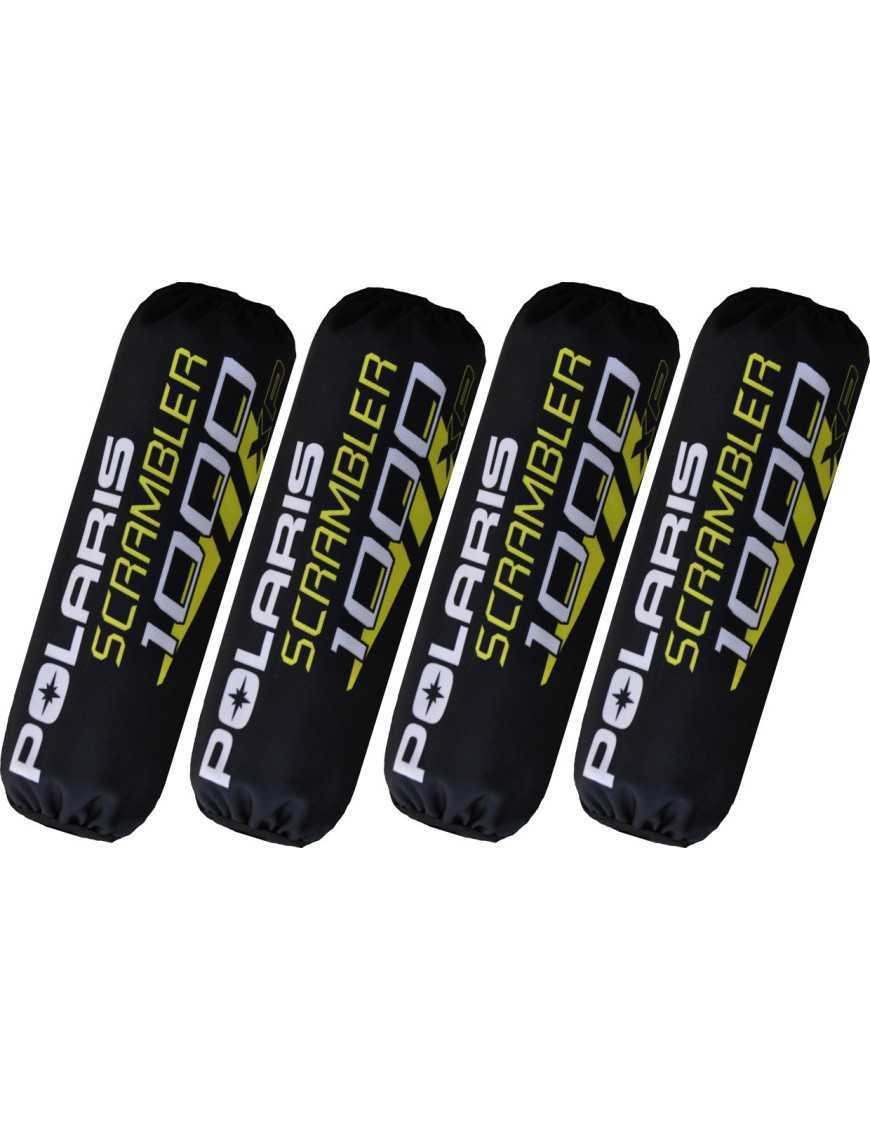 Shock Covers Polaris Scrambler 1000 black yellow new model