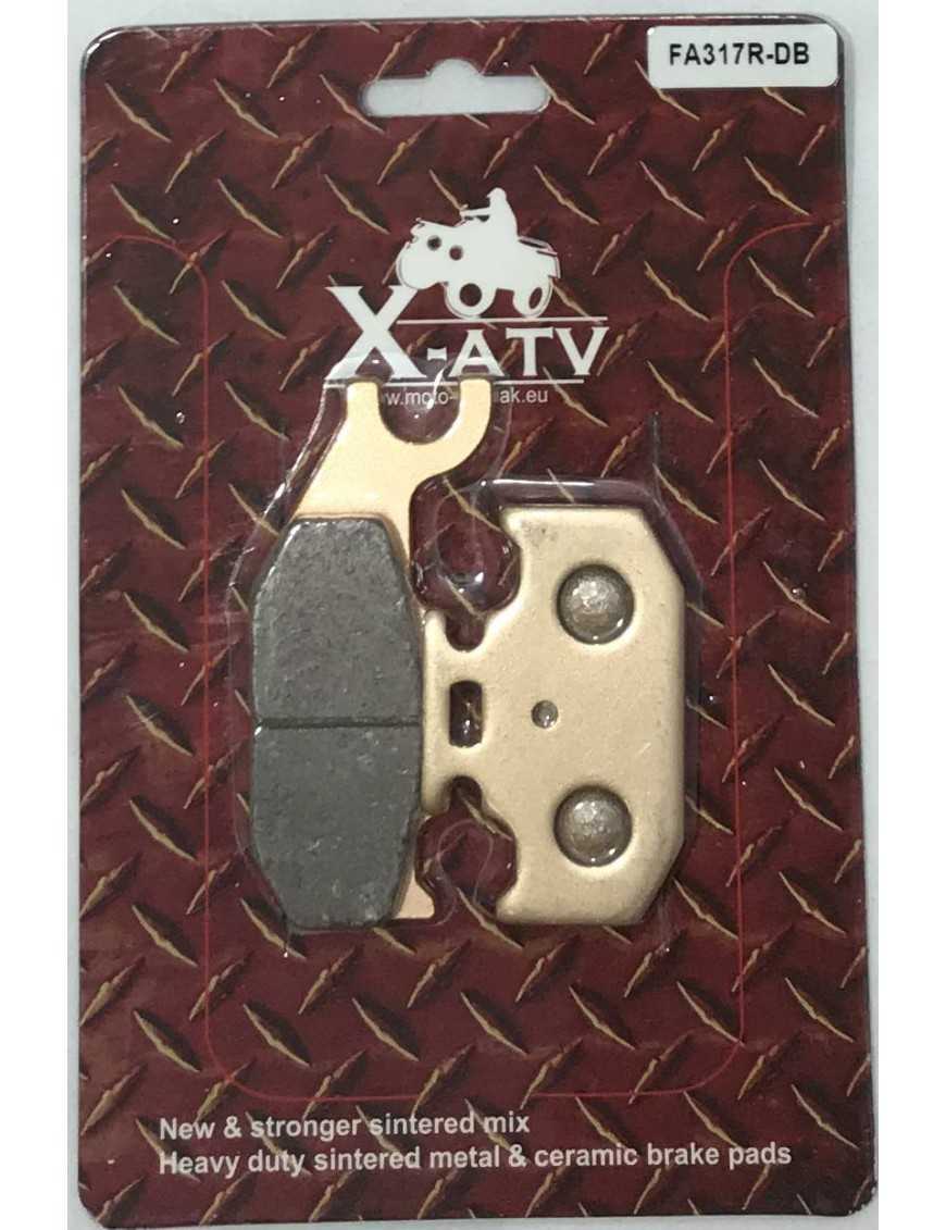 Brake pads can-am outlander renegade 400 500 650 800 06-11 FA317R DB2380 Brake pads can-am outlander renegade 400 500 650 800 06-11 FA317R DB2380