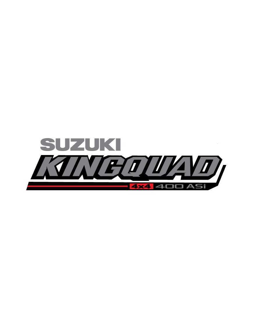 Sticker Suzuki Kingquad 400 ASI
