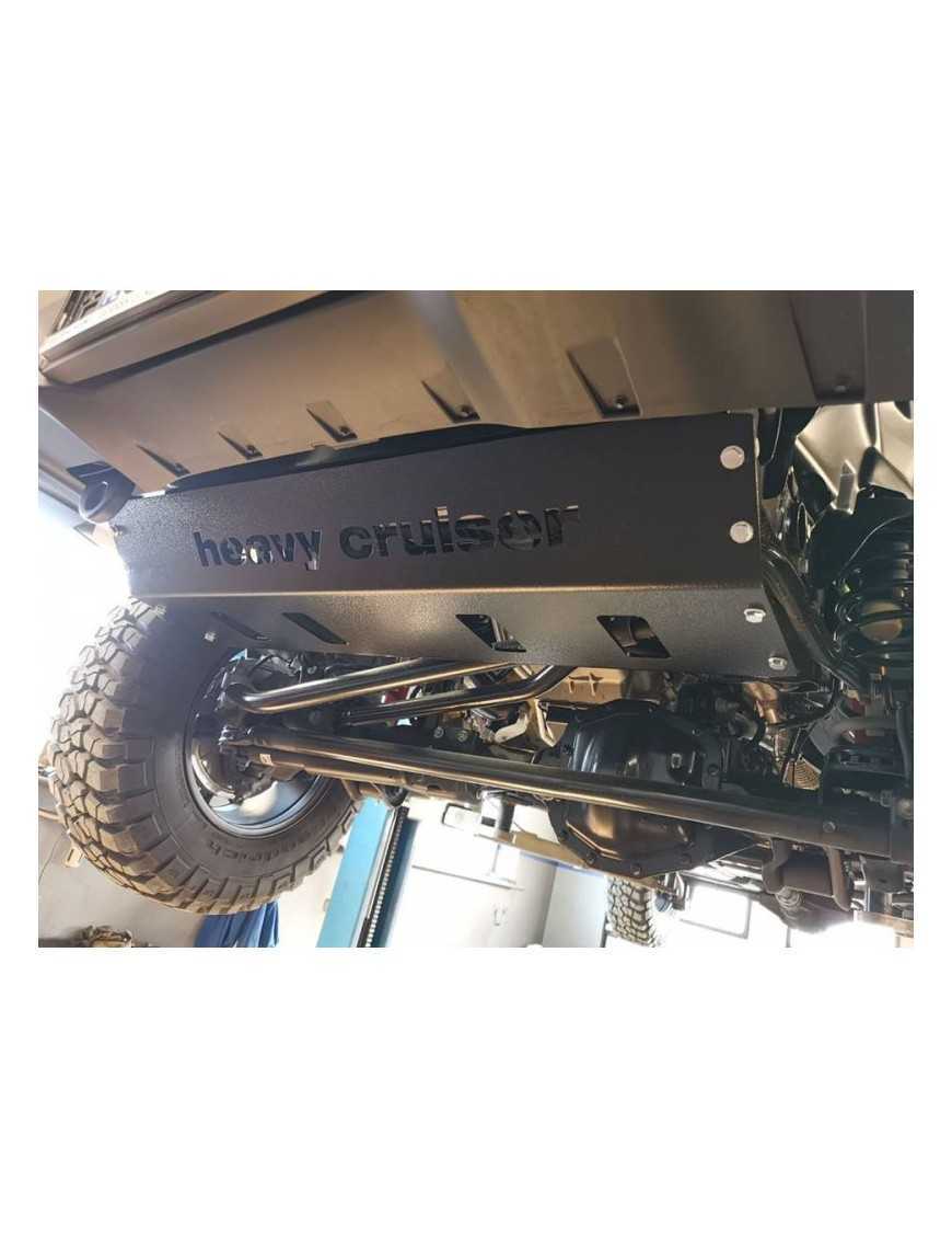 Osłona chłodnic i stabilizatora STANDARD Jeep Wrangler JL 2018- aluminiowa