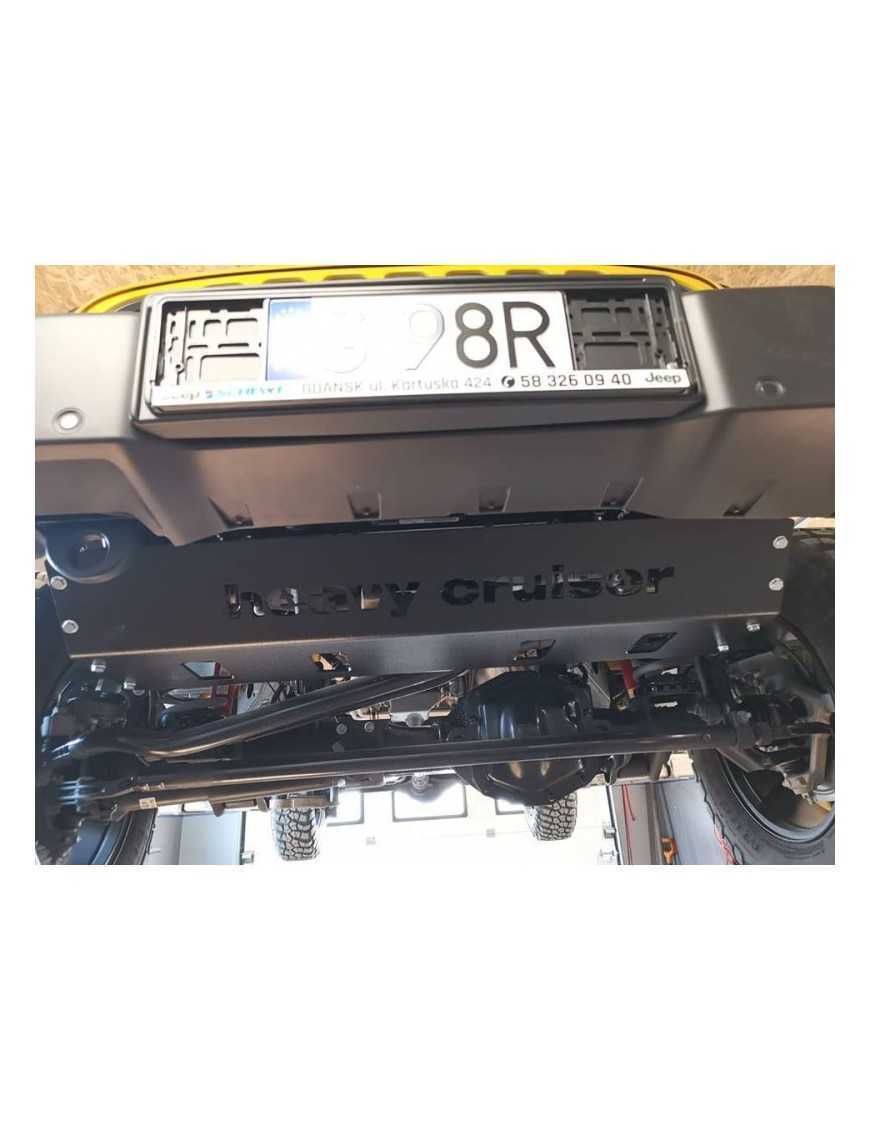 Osłona chłodnic i stabilizatora STANDARD Jeep Wrangler JL 2018- aluminiowa