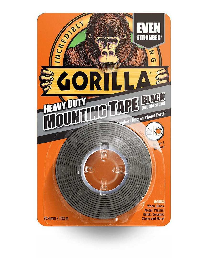 GORILLA GLUE 3044201 1,5 m taśma mocująca dwustronna GORILLA GLUE 3044201 1,5 m taśma mocująca dwustronna