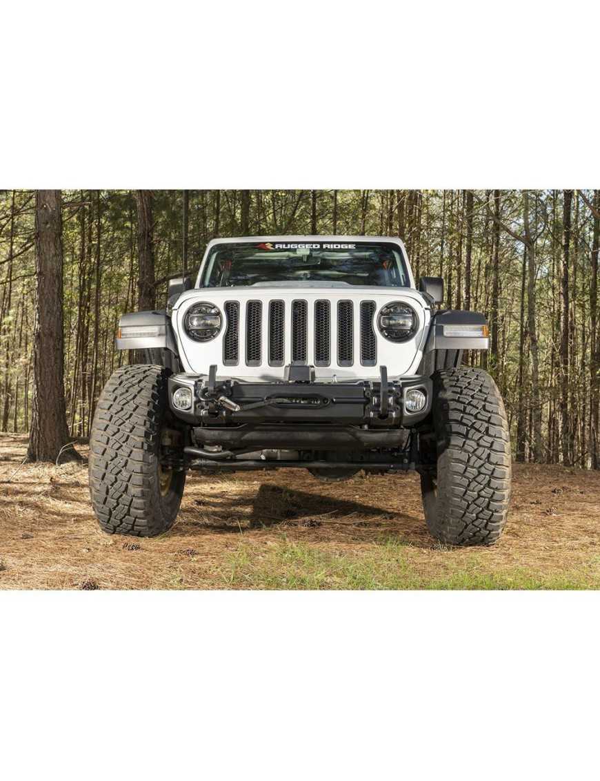 Rugged Ridge Front Bumper Stubby Arcus Jeep Wrangler JL 2018-2020/ Gladiator 2020 Rugged Ridge Front Bumper Stubby Arcus Jeep Wrangler JL 2018-2020/ Gladiator 2020