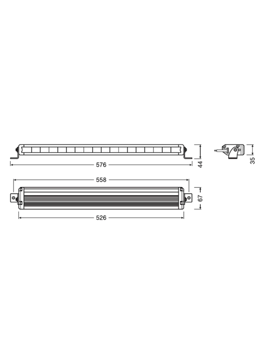 Osram Lightbar VX500-SP 2800lm 63W
