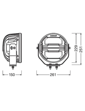 LEDriving® ROUND MX260-CB