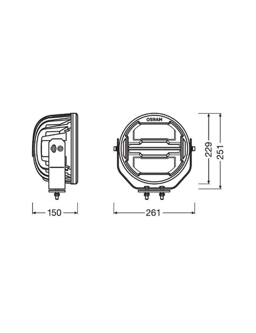 LEDriving® ROUND MX260-CB