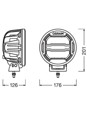 LEDriving® ROUND MX180-CB