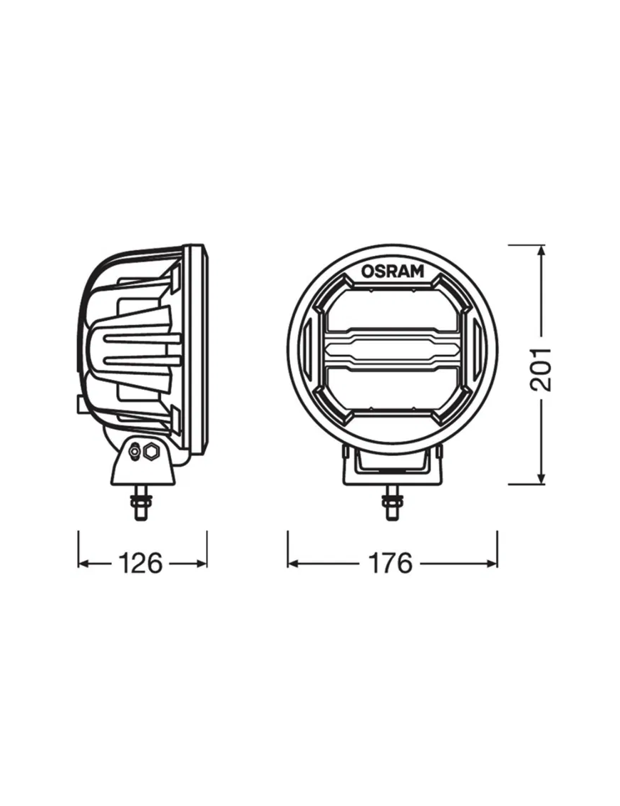 LEDriving® ROUND MX180-CB