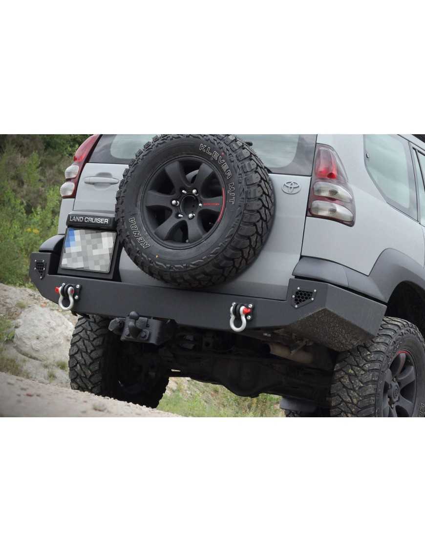 Rear Steel Bumper Toyota Land Cruiser J120 More 4x4 Rear Steel Bumper Toyota Land Cruiser J120 More 4x4