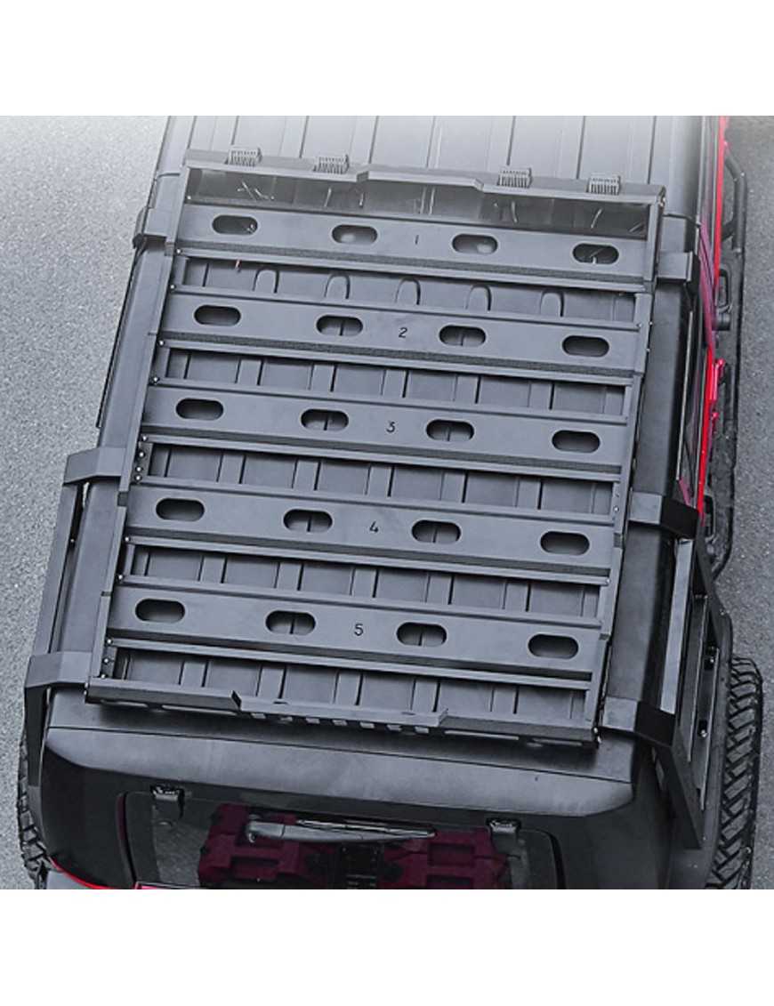 BAGAŻNIK DACHOWY Z DRABINKĄ OFD - JEEP WRANGLER JL 