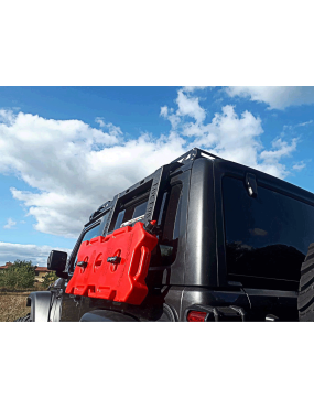 BAGAŻNIK DACHOWY Z DRABINKĄ OFD - JEEP WRANGLER JL 