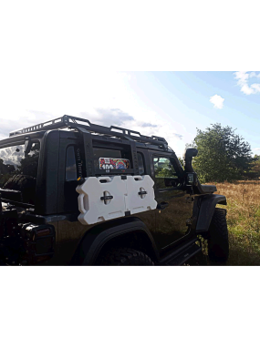 BAGAŻNIK DACHOWY Z DRABINKĄ OFD - JEEP WRANGLER JL 