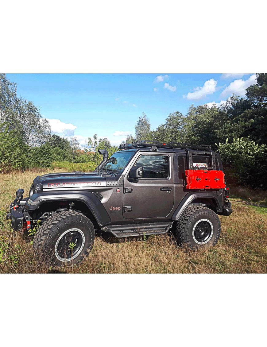 BAGAŻNIK DACHOWY Z DRABINKĄ OFD - JEEP WRANGLER JL 