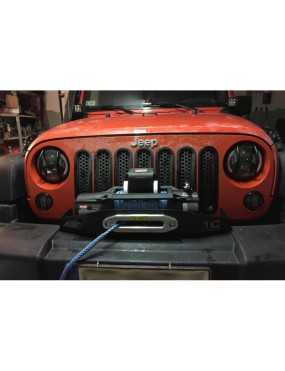 Jeep Wrangler JK płyta montażowa wyciągarki na oryginalny zderzak