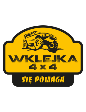 WKLJEKA4x4 105x80mm naklejka