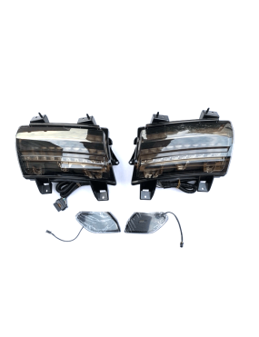 Kierunkowskazy Przód LED Światła DRL + Obrysowe Wrangler JL 18- USA