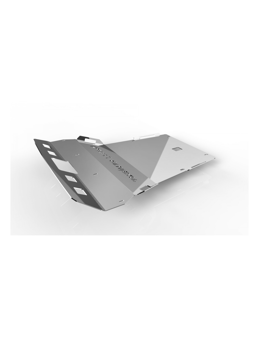 Osłona sinika,chłodnic i przedniego mostu OFFROAD Range Rover Sport L320 facelift 2009-2013 aluminiowa
