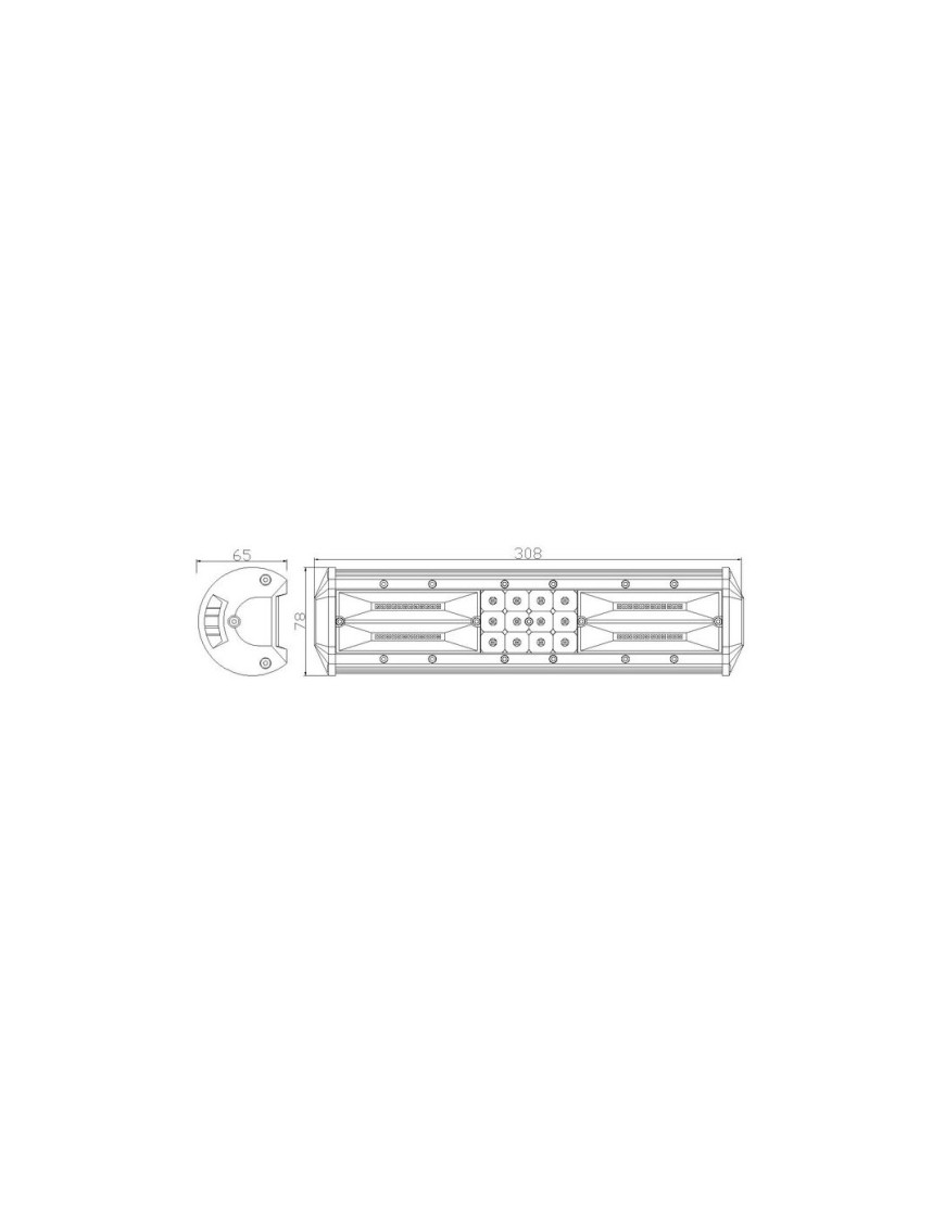 anel LED 60xLED 