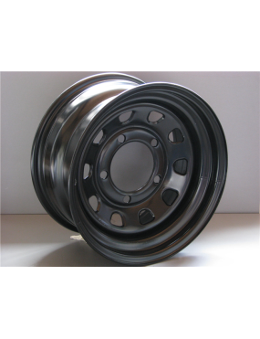 Felga stalowa czarna 16x8  ET-15 Suzuki Vitara, Daihatsu Ferroza/ Rocky, Tarpan, Honker, Uaz, Łada Niva, Ssangyoung Daewoo Musso