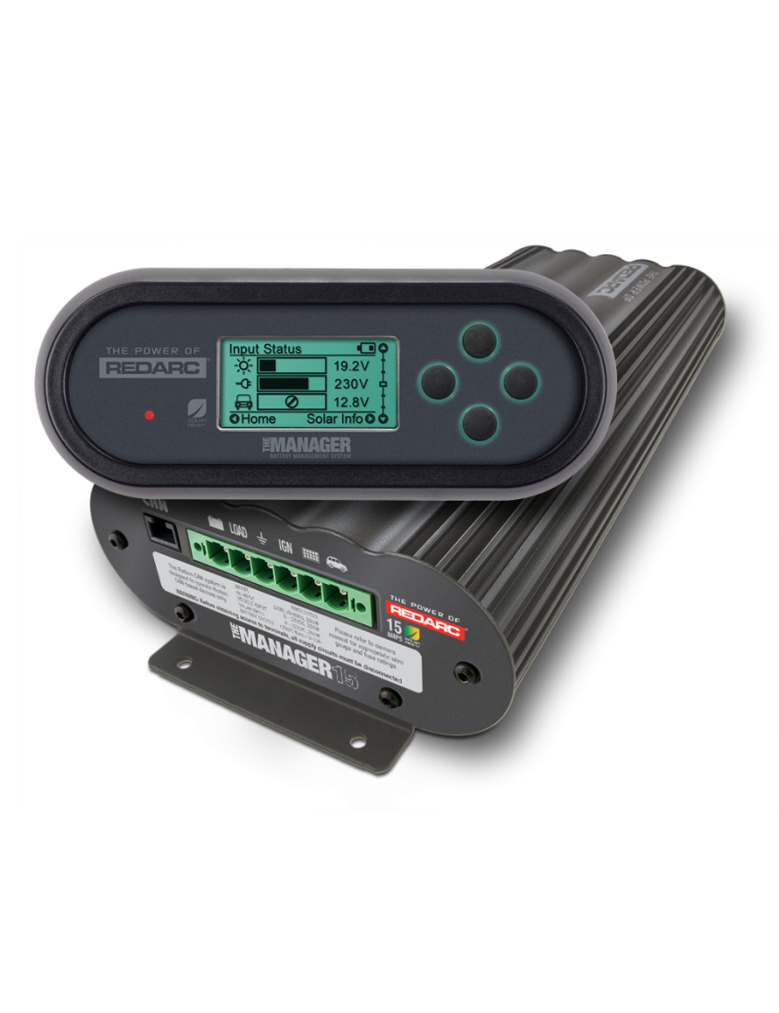 BMS1230S3-EU REDARC The Manager30 Battery Management System with EU AC Plug BMS1230S3-EU REDARC The Manager30 Battery Management System with EU AC Plug