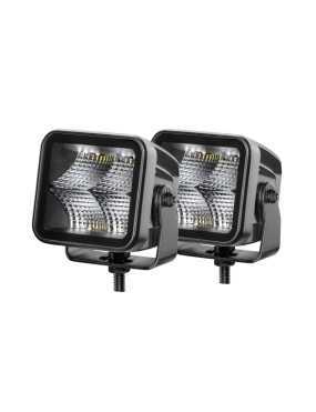 ZEST. 2SZT LAMP ROB. 3.2" BLISKI ZASIĘG BLACK SERIES 1FA 358 176-811