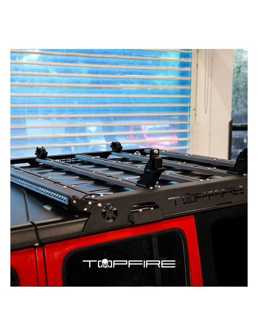 Bagażnik Dachowy TopFire Jeep Wrangler JL ALU