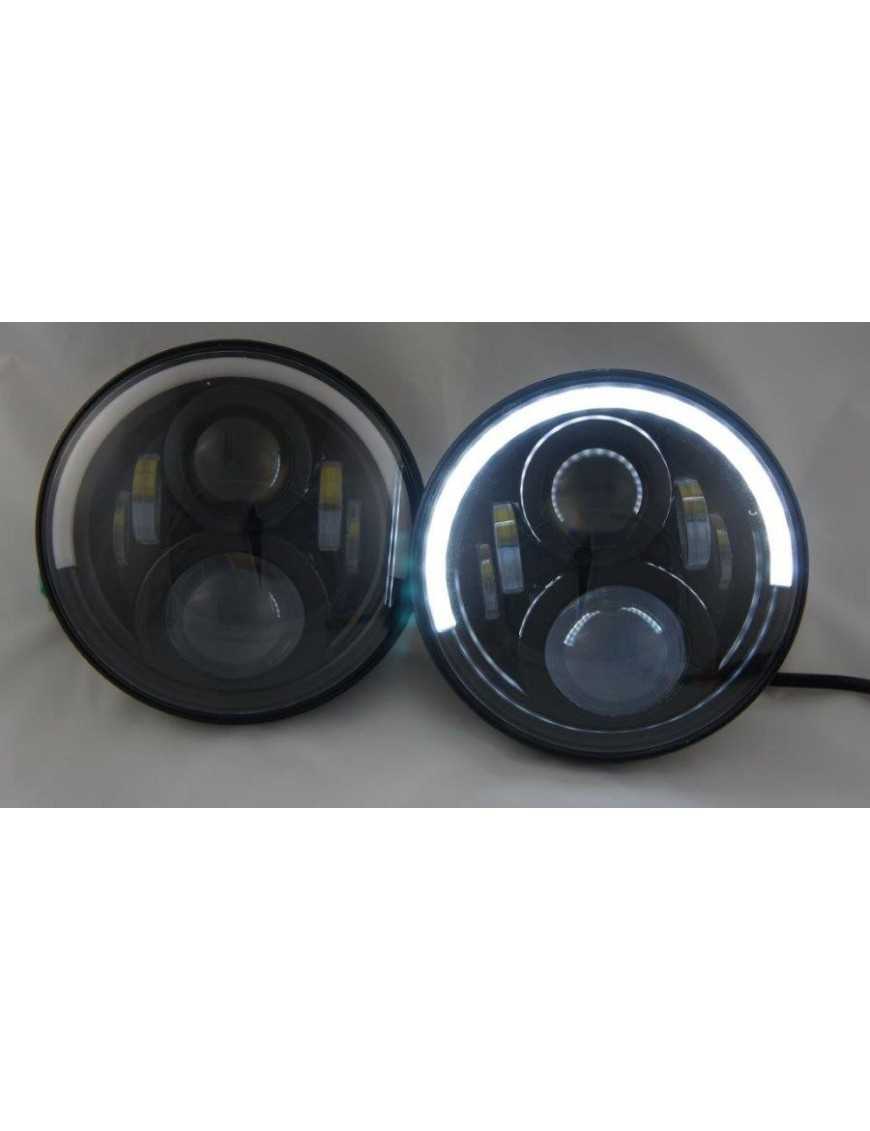 Reflektor LED 7" ( Jeep Wrangler ) Reflektor LED 7" ( Jeep Wrangler )