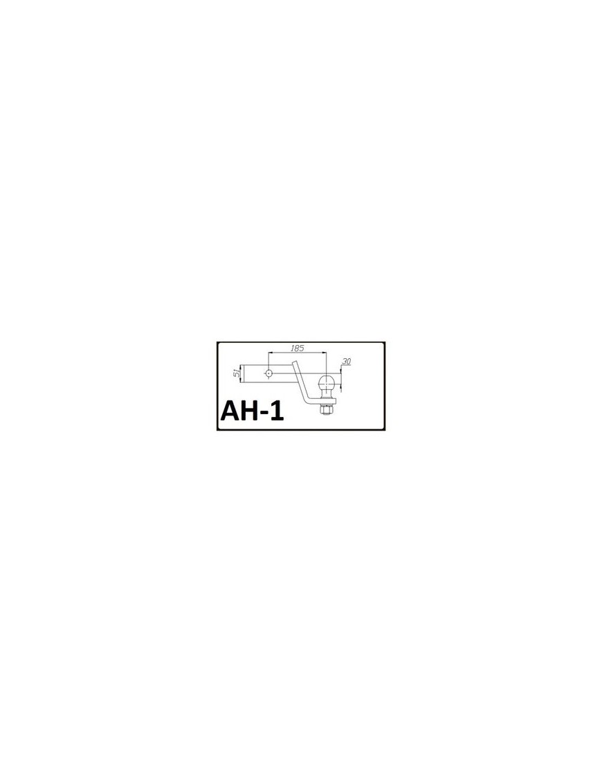 Hak holowniczy Auto-hak AH-1 adapter USA Homologowany