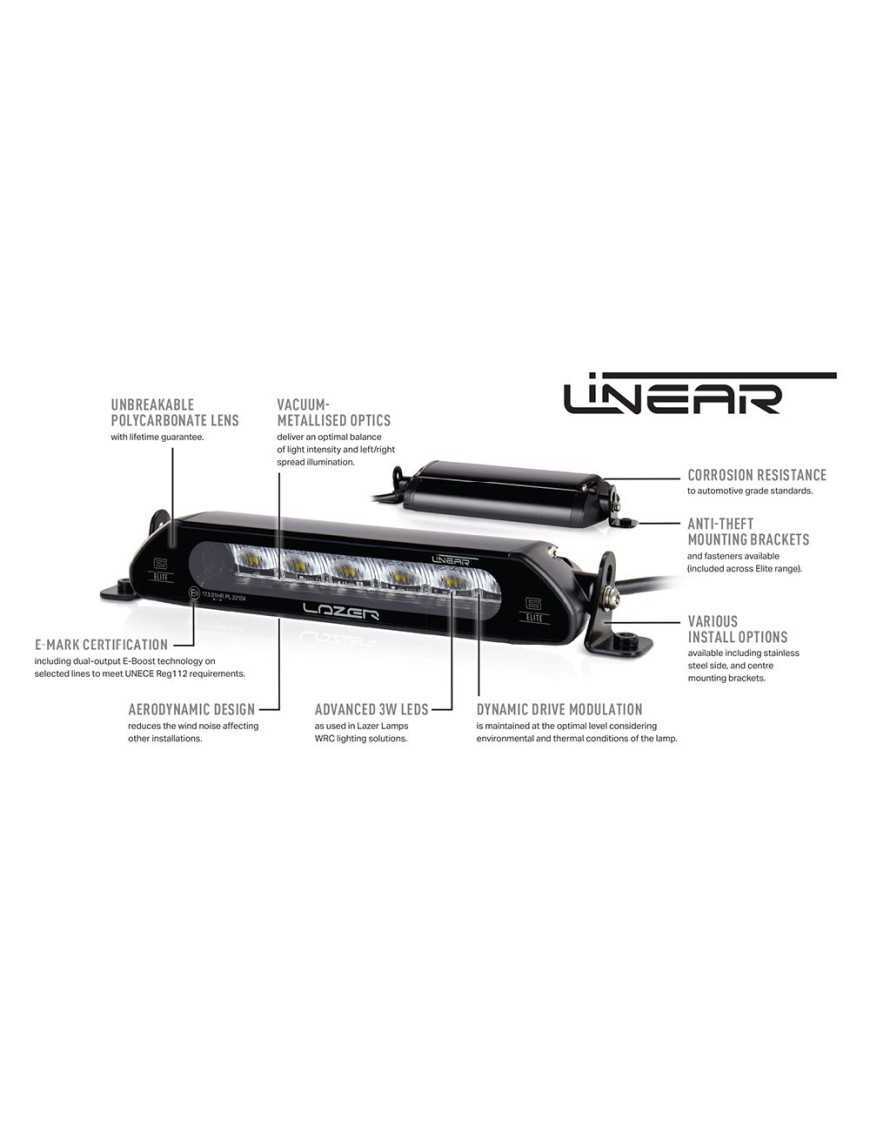 LAZER Linear 48 LEDBAR 128cm
