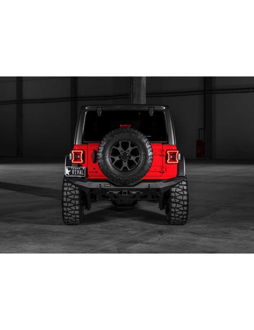 Tylny aluminiowy Zderzak Wrangler JL JLU 2018+ od Rival Tylny aluminiowy Zderzak Wrangler JL JLU 2018+ od Rival