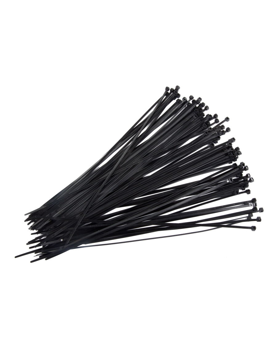 OPASKI ZACISKOWE NYLON (CZARNE), 2.5X100MM SZT.100,