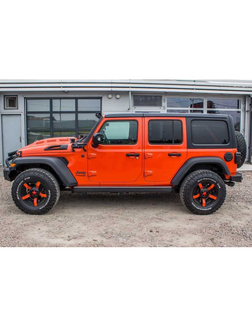 JEEP WRANGLER JL 2018+ 4D STOPNIE BOCZNE PROGI ELEKTRYCZNE