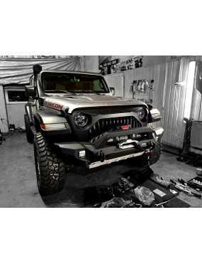 Alu Heavy Duty Winchbumper for Jeep Wrangler JK, J